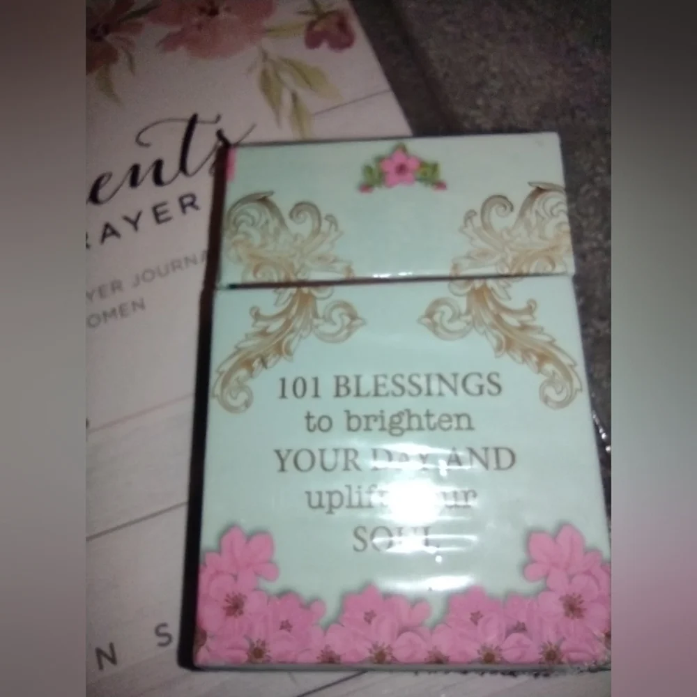 🆕 Large Journal, Moments in Prayer & 101 Inspiration Cards 2 Pc Gift Set
